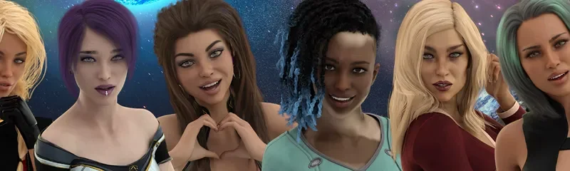 Stranded in Space cover Days 1-21 - Part 1 Elysium – Ren'Py adult game by WildMan Games free download