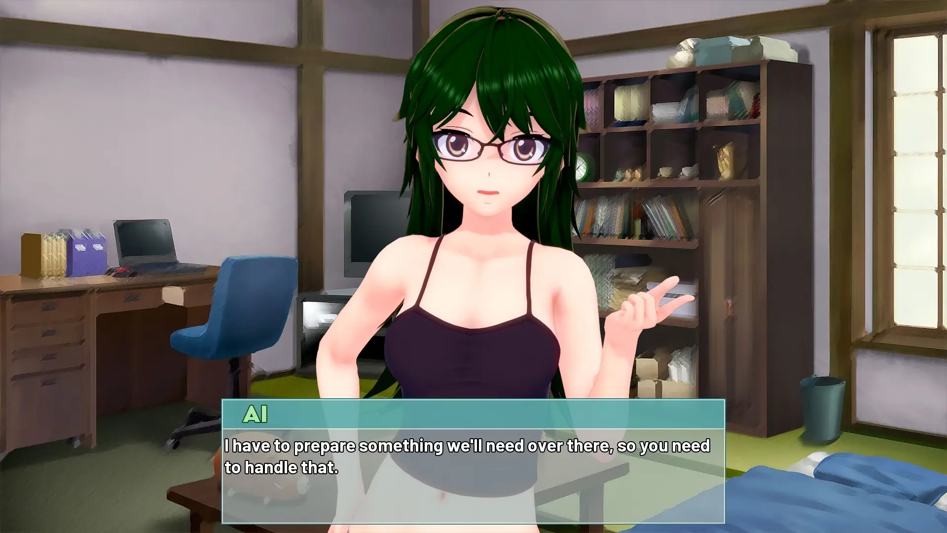 Harem Residence gameplay screenshot 7 (Ren'Py adult game) by Vendena – free download