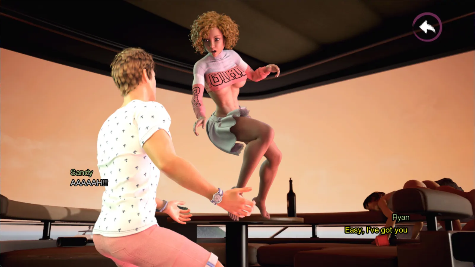 Z-Island gameplay screenshot 1 (Unreal Engine adult game) by Kitorogames – free download