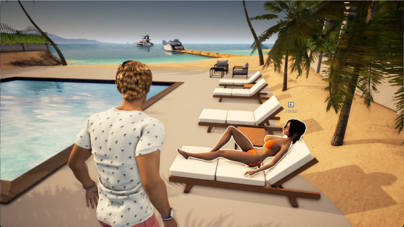 Z-Island gameplay screenshot 2 (Unreal Engine adult game) by Kitorogames – free download