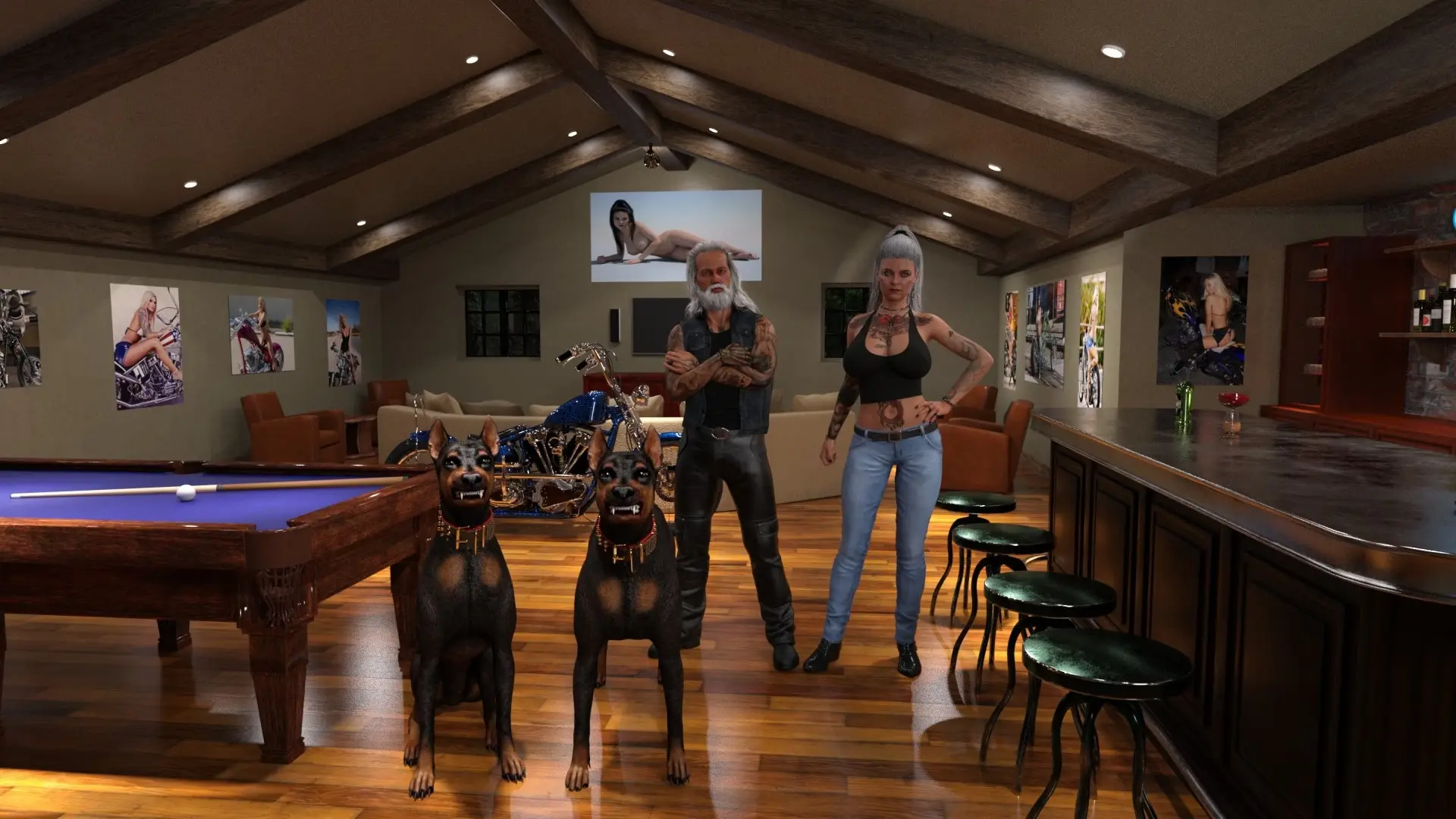 Long Road Home gameplay screenshot 5 (Ren'Py adult game) by OBDGames – free download
