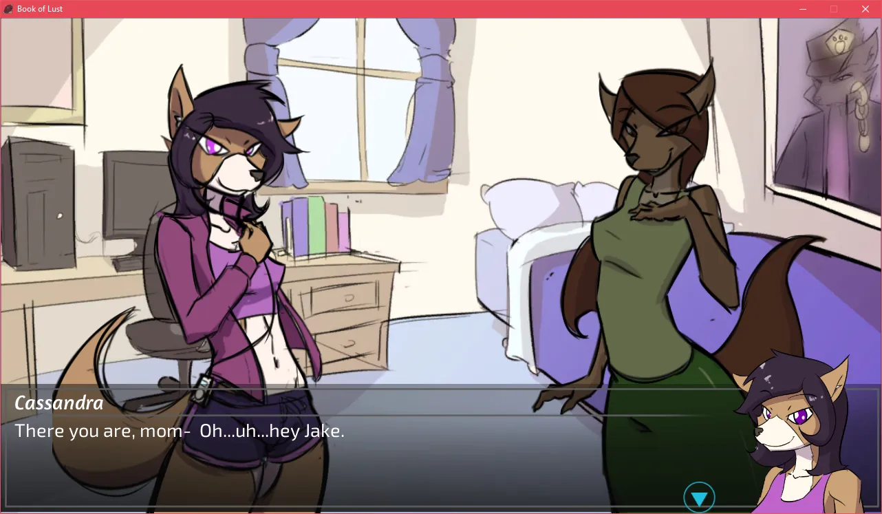 Book of Lust gameplay screenshot 1 (Unity adult game) by KanashiiPanda – free download