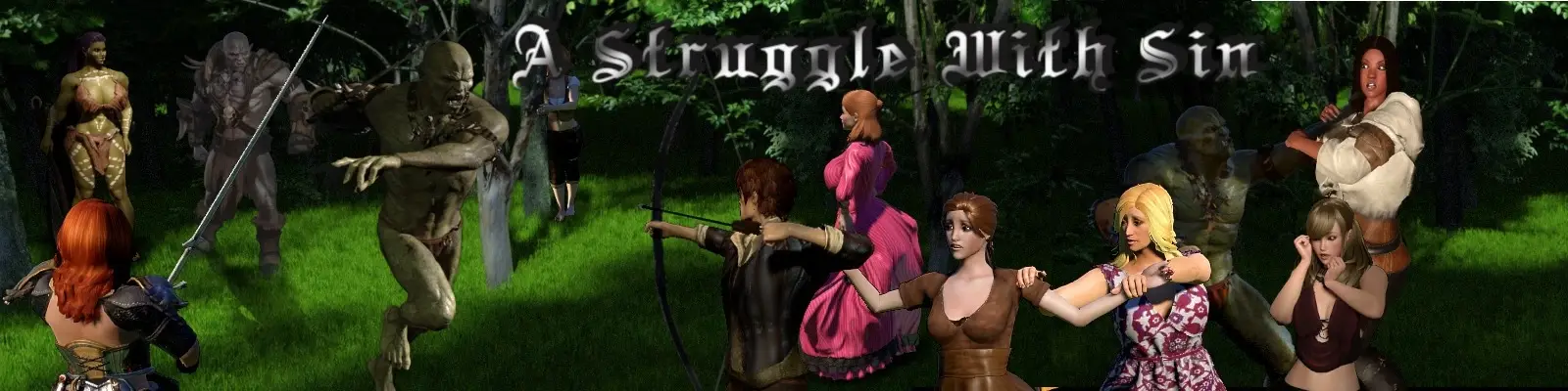 A Struggle with Sin gameplay screenshot 1 (Ren'Py adult game) by Chyos – free download