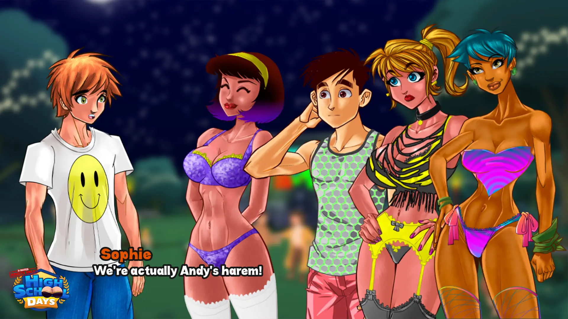 High School Days gameplay screenshot 7 (Ren'Py adult game) by El Ciclo – free download