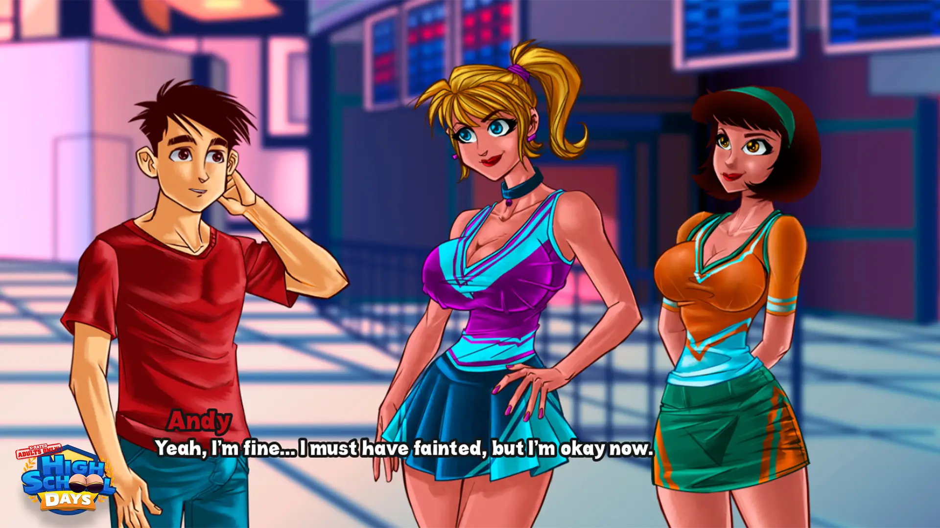High School Days gameplay screenshot 5 (Ren'Py adult game) by El Ciclo – free download