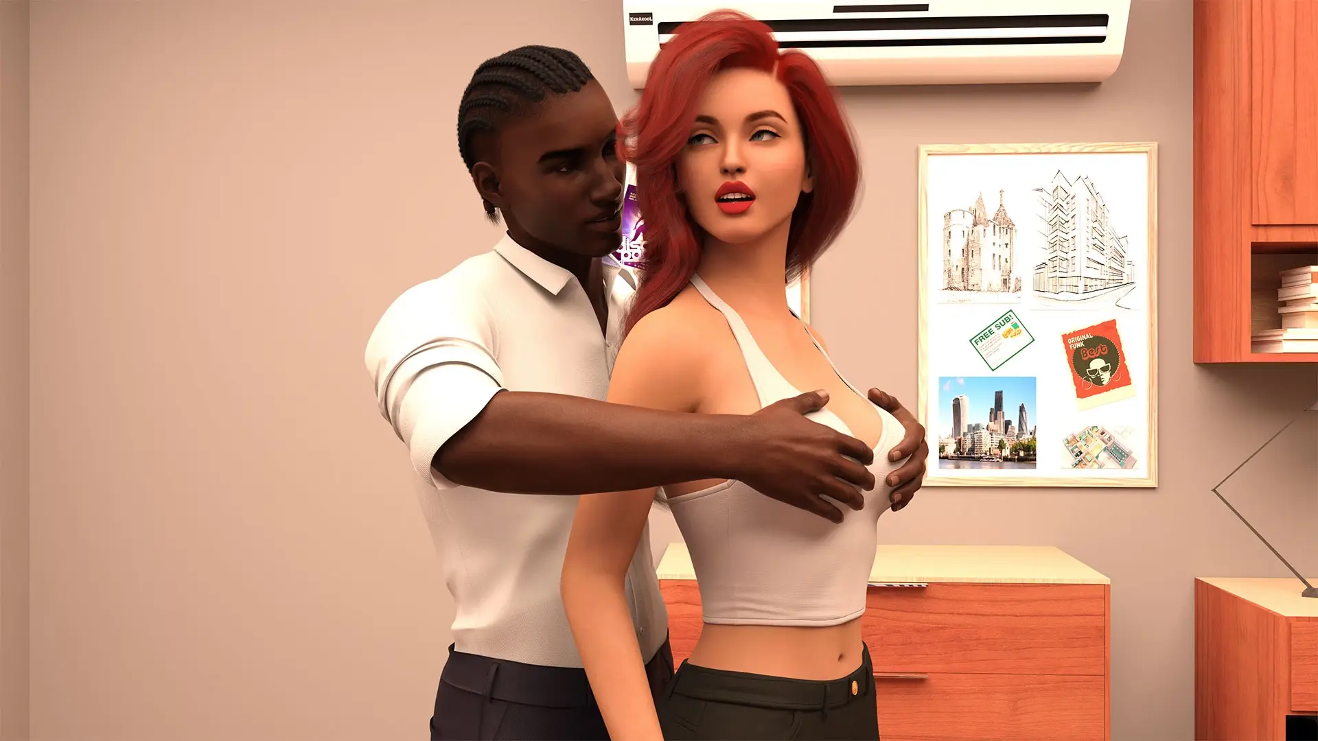 My Summer gameplay screenshot 2 (Ren'Py adult game) by InsanErotica – free download