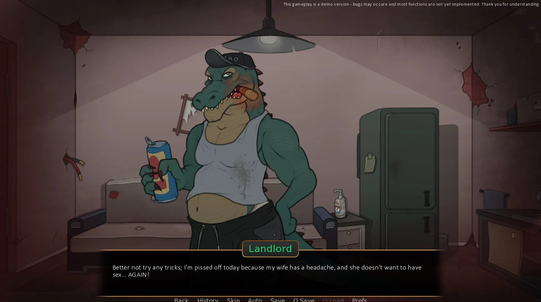 Debtors gameplay screenshot 9 (Ren'Py adult game) by Leo Nois – free download