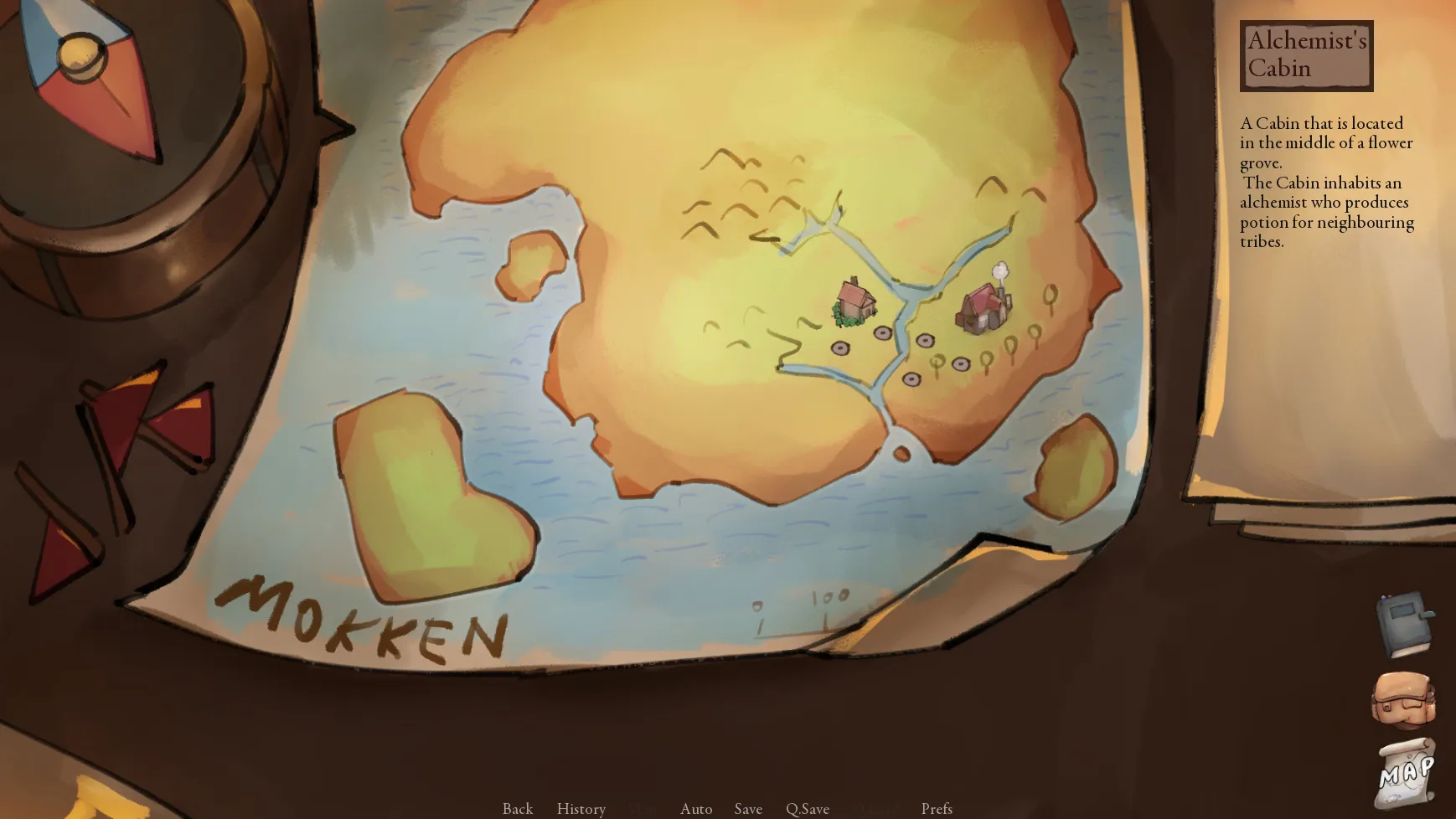 Outland Wanderer gameplay screenshot 1 (Ren'Py adult game) by Outland Wanderer – free download