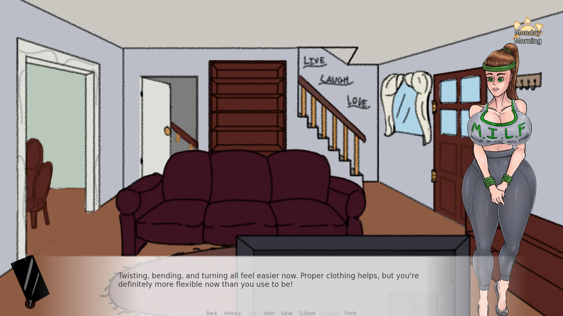 A Very Full House gameplay screenshot 10 (Ren'Py adult game) by MetaMira – free download