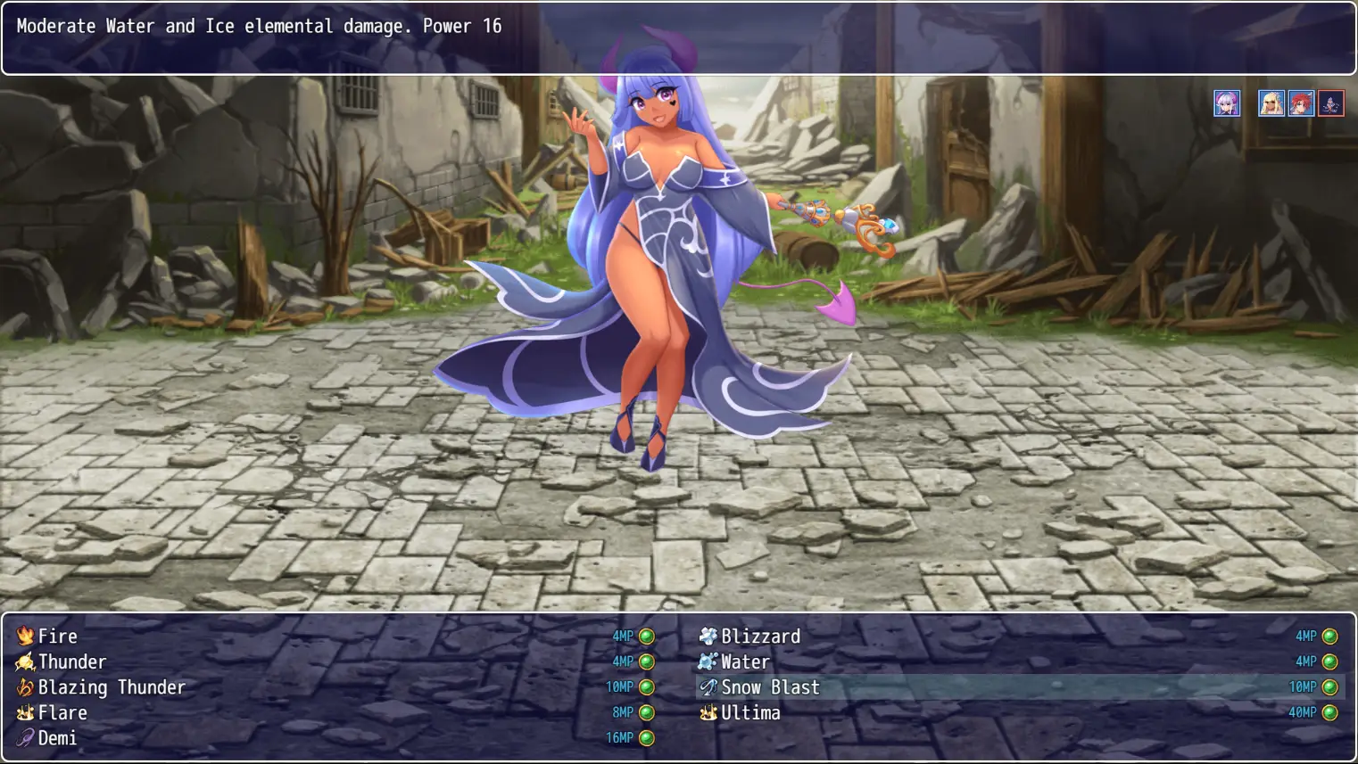 Monster Girl 1,000 gameplay screenshot 10 (RPGM adult game) by TwistedScarlett – free download