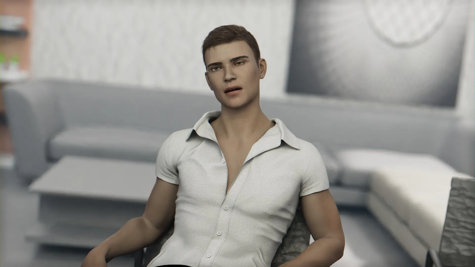 Ms.Denvers gameplay screenshot 2 (Ren'Py adult game) by Pop Toc – free download