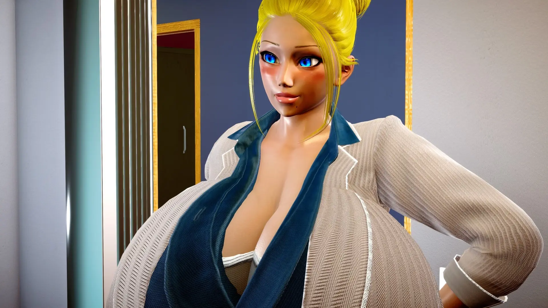 Boobageddon gameplay screenshot 3 (Ren'Py adult game) by Braindead – free download