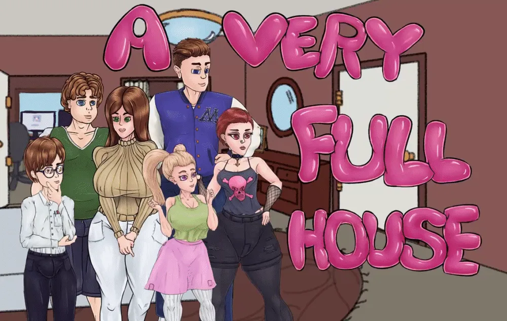 A Very Full House cover 0.39.6 – Ren'Py adult game by MetaMira free download