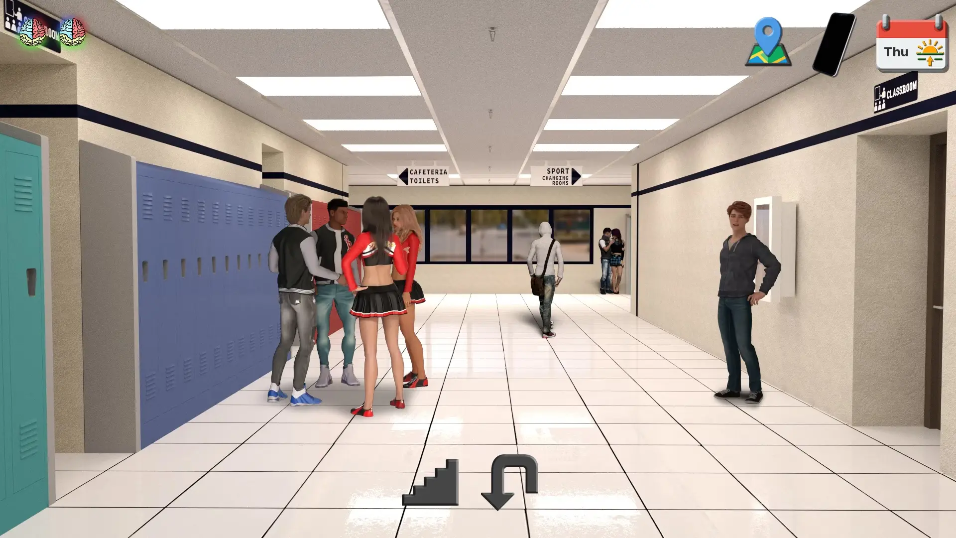 Shattered Minds gameplay screenshot 7 (Ren'Py adult game) by eXtasy Games – free download