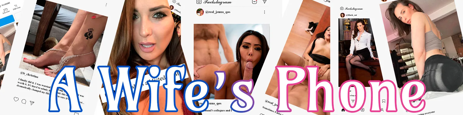 A Wife’s Phone cover 0.9.2 – Ren'Py adult game by Bloody Ink free download