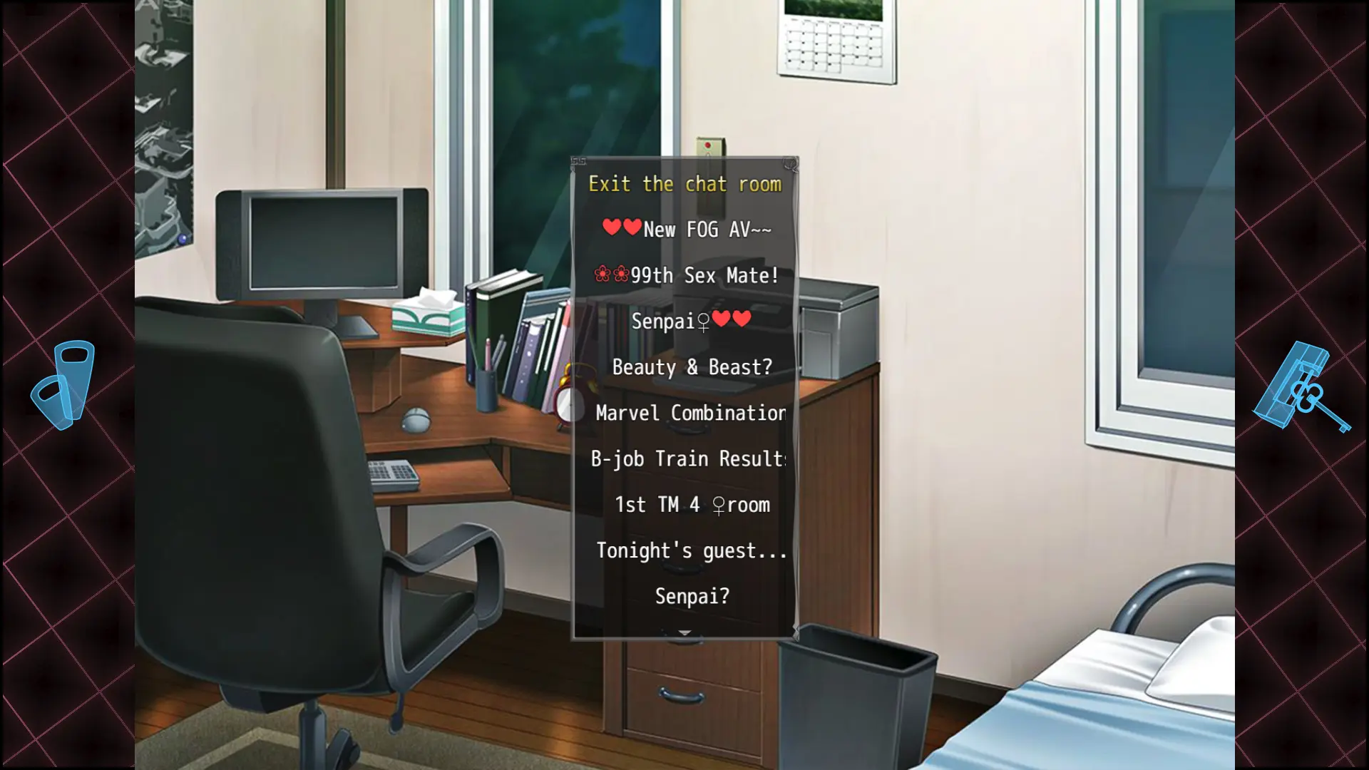 Sword Art Online: The Trap of Breath Concealed Magic gameplay screenshot 9 (RPGM adult game) by 浅上藤奶/Fujino – free download