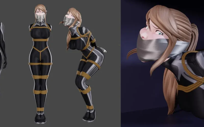 Bound Town Project cover Alpha - 0.1.10 – Unreal Engine adult game by Ryuu01 free download