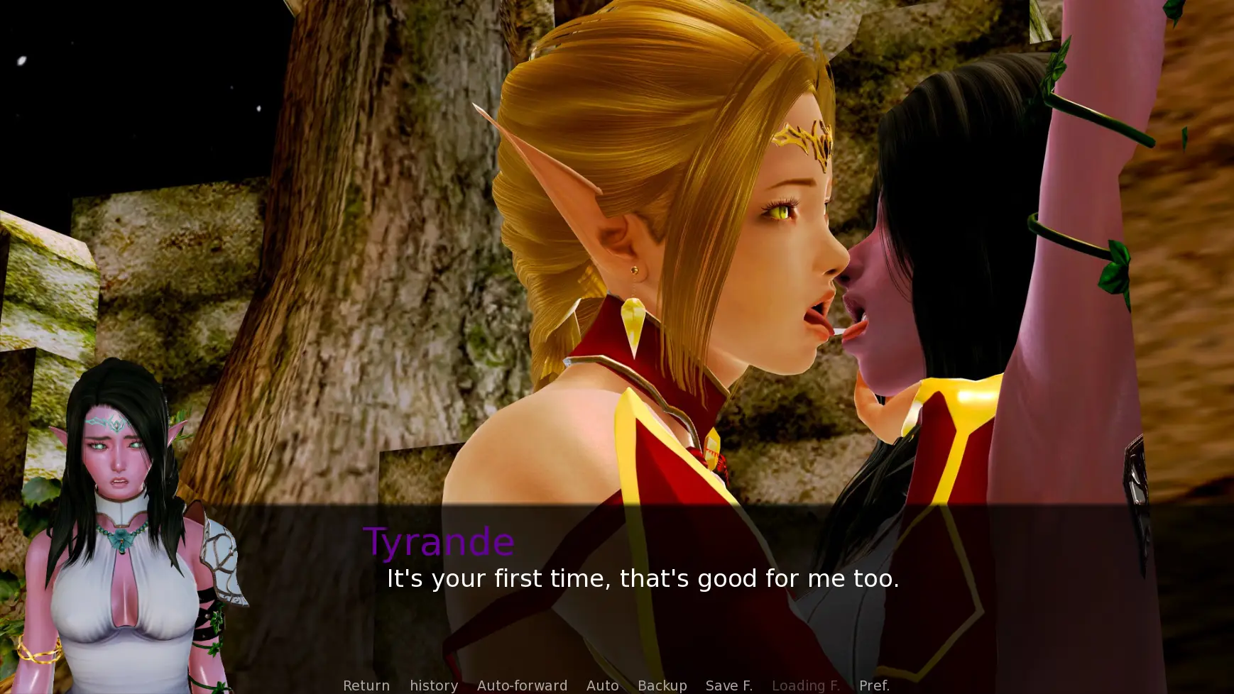 Crepuscule gameplay screenshot 8 (Ren'Py adult game) by Axel Shive – free download