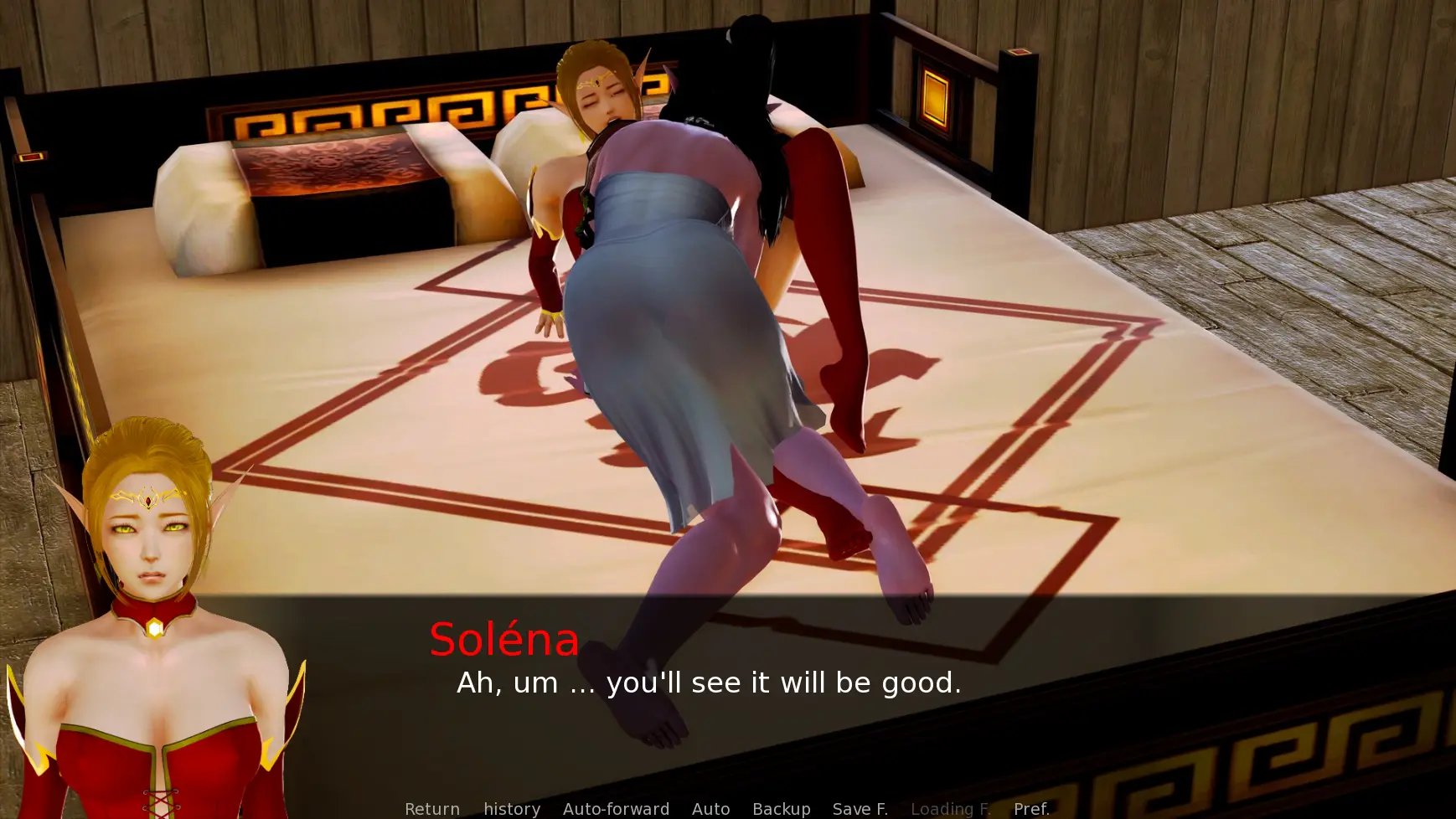 Crepuscule gameplay screenshot 6 (Ren'Py adult game) by Axel Shive – free download