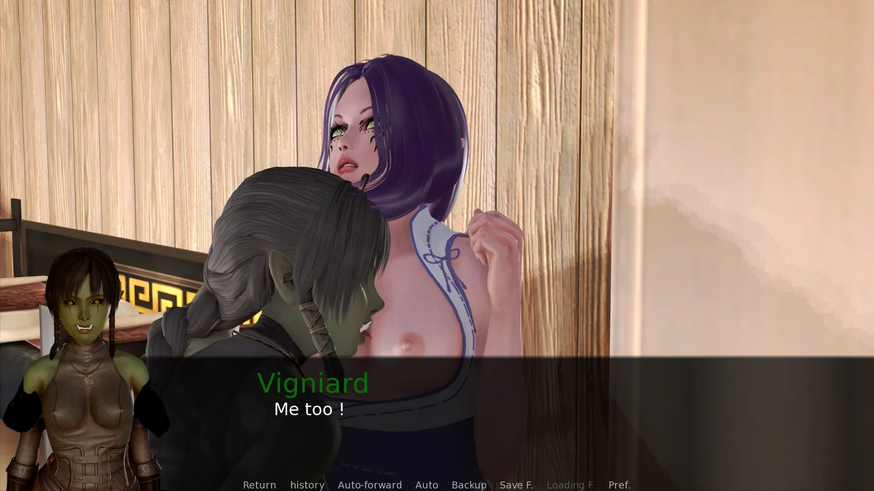 Crepuscule gameplay screenshot 5 (Ren'Py adult game) by Axel Shive – free download