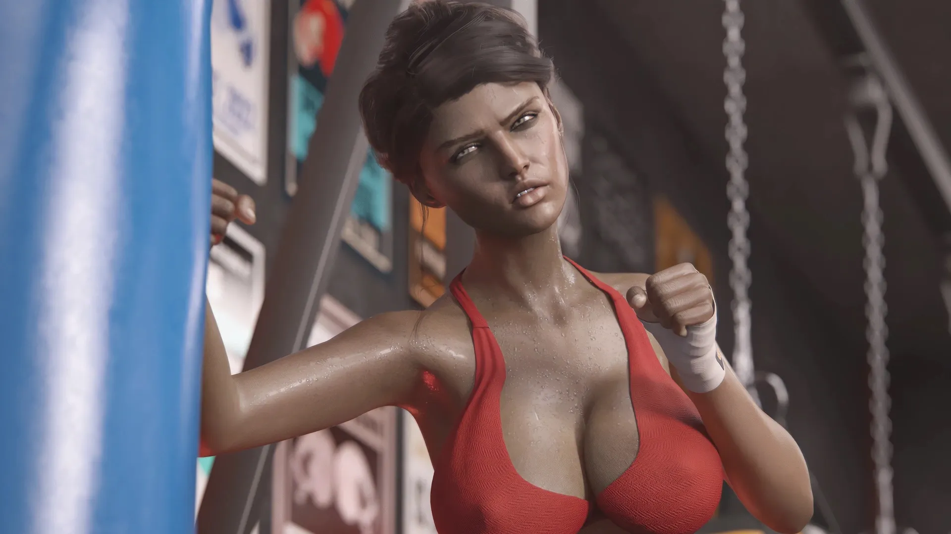 Hard to Love gameplay screenshot 5 (Ren'Py adult game) by Qori Gaming – free download