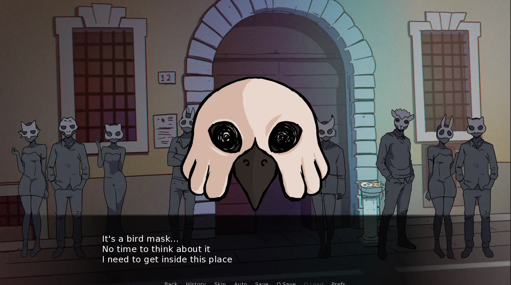 Cuckoo Mask gameplay screenshot 4 (RPGM adult game) by Hyanmaru Games – free download