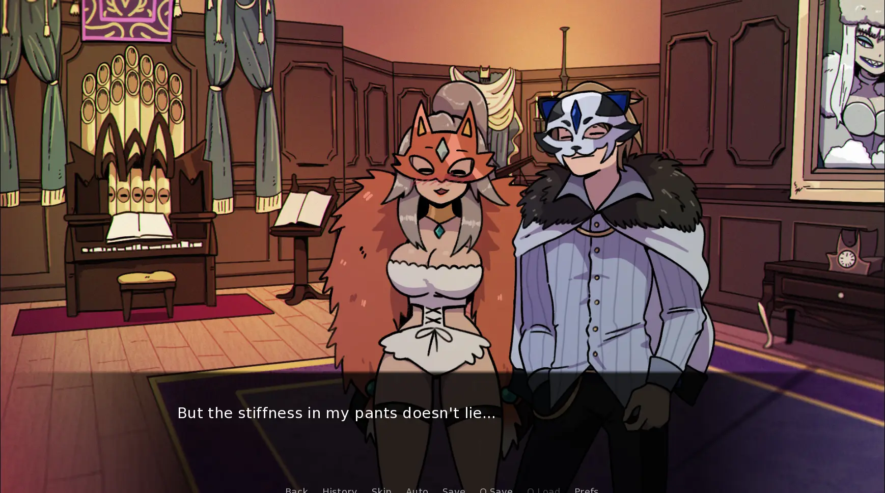 Cuckoo Mask gameplay screenshot 6 (RPGM adult game) by Hyanmaru Games – free download