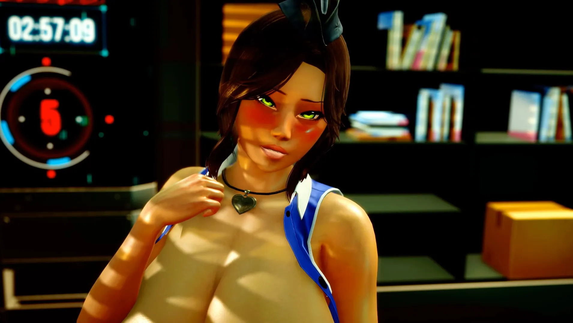 Boobageddon gameplay screenshot 6 (Ren'Py adult game) by Braindead – free download