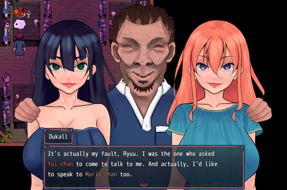 The Corruption of the Village gameplay screenshot 1 (RPGM adult game) by Inatari Tales – free download
