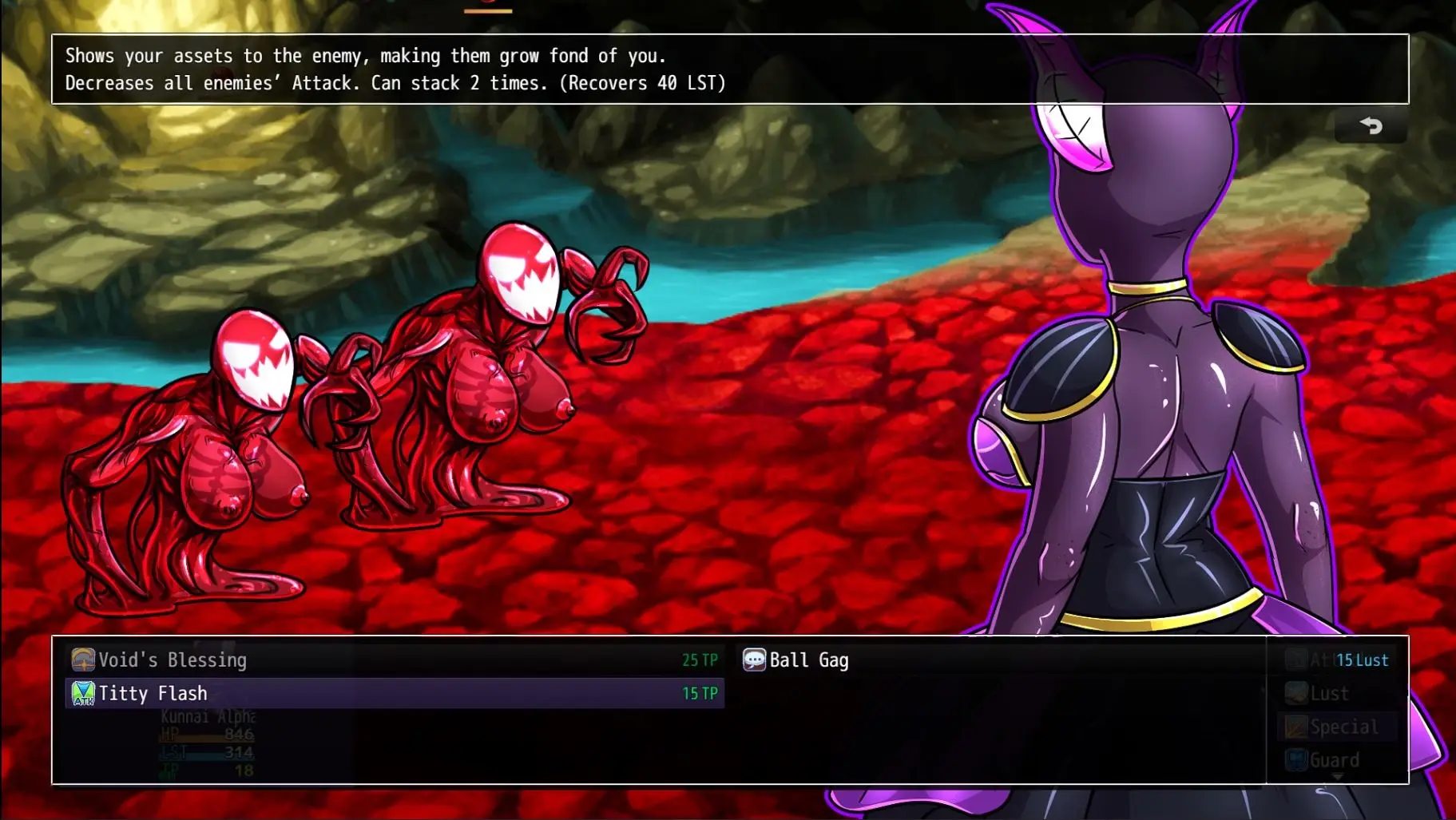 Daughter of The Void gameplay screenshot 4 (Ren'Py adult game) by ShayBabe – free download