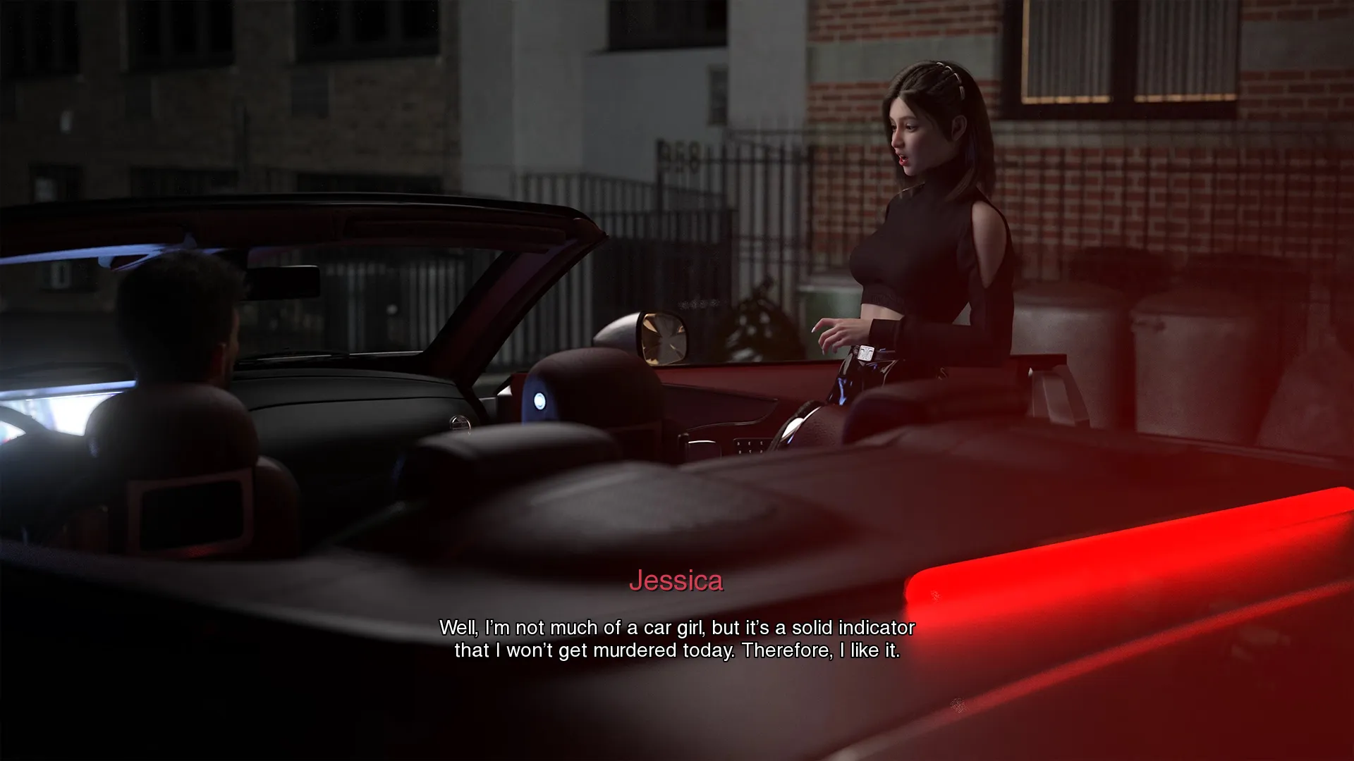 Bindr: Kink Dating gameplay screenshot 15 (Ren'Py adult game) by bindr – free download