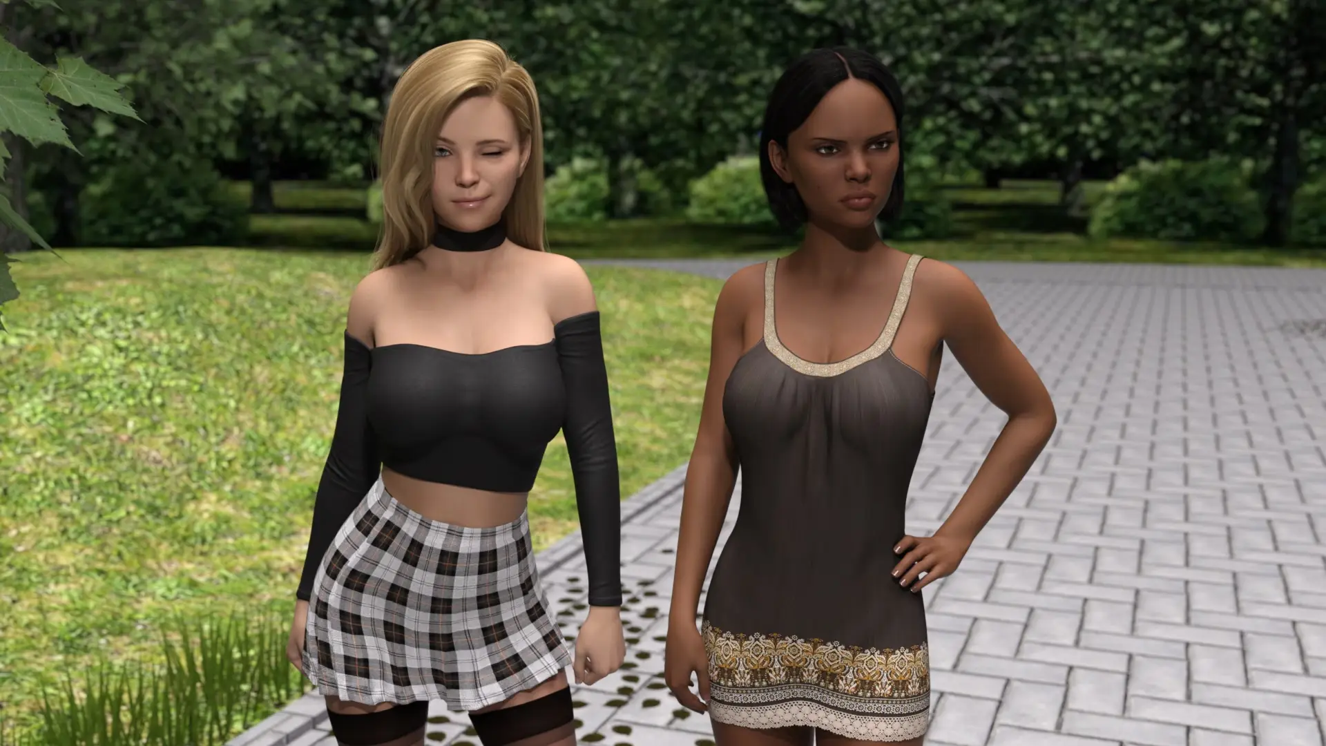Project « Mnemosyne » gameplay screenshot 15 (Ren'Py adult game) by Fint Games – free download