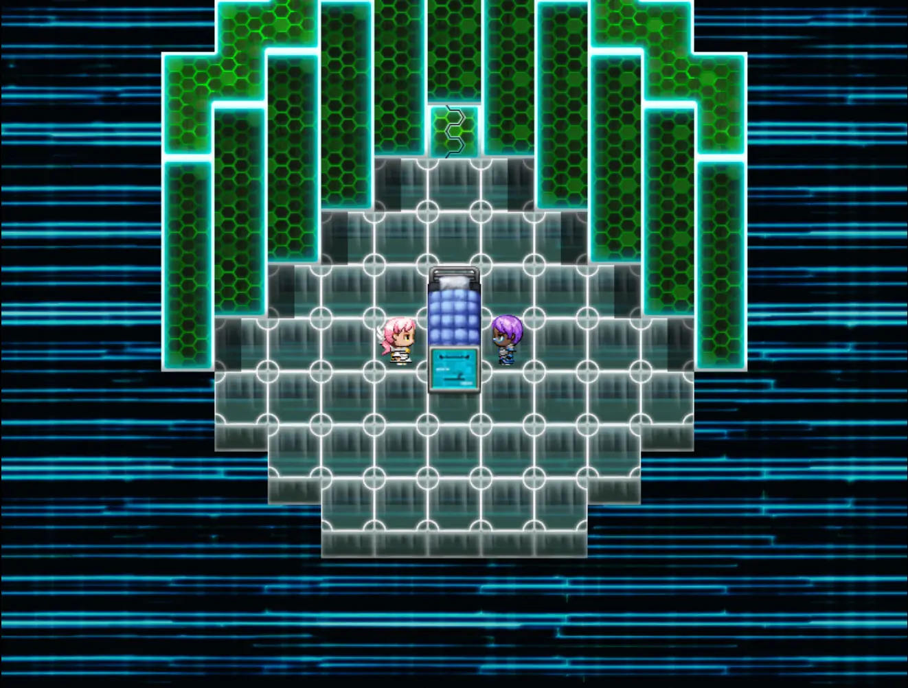 Cyberspace Battle Maiden Academy gameplay screenshot 13 (RPGM adult game) by Team Desire/Aquin25 – free download