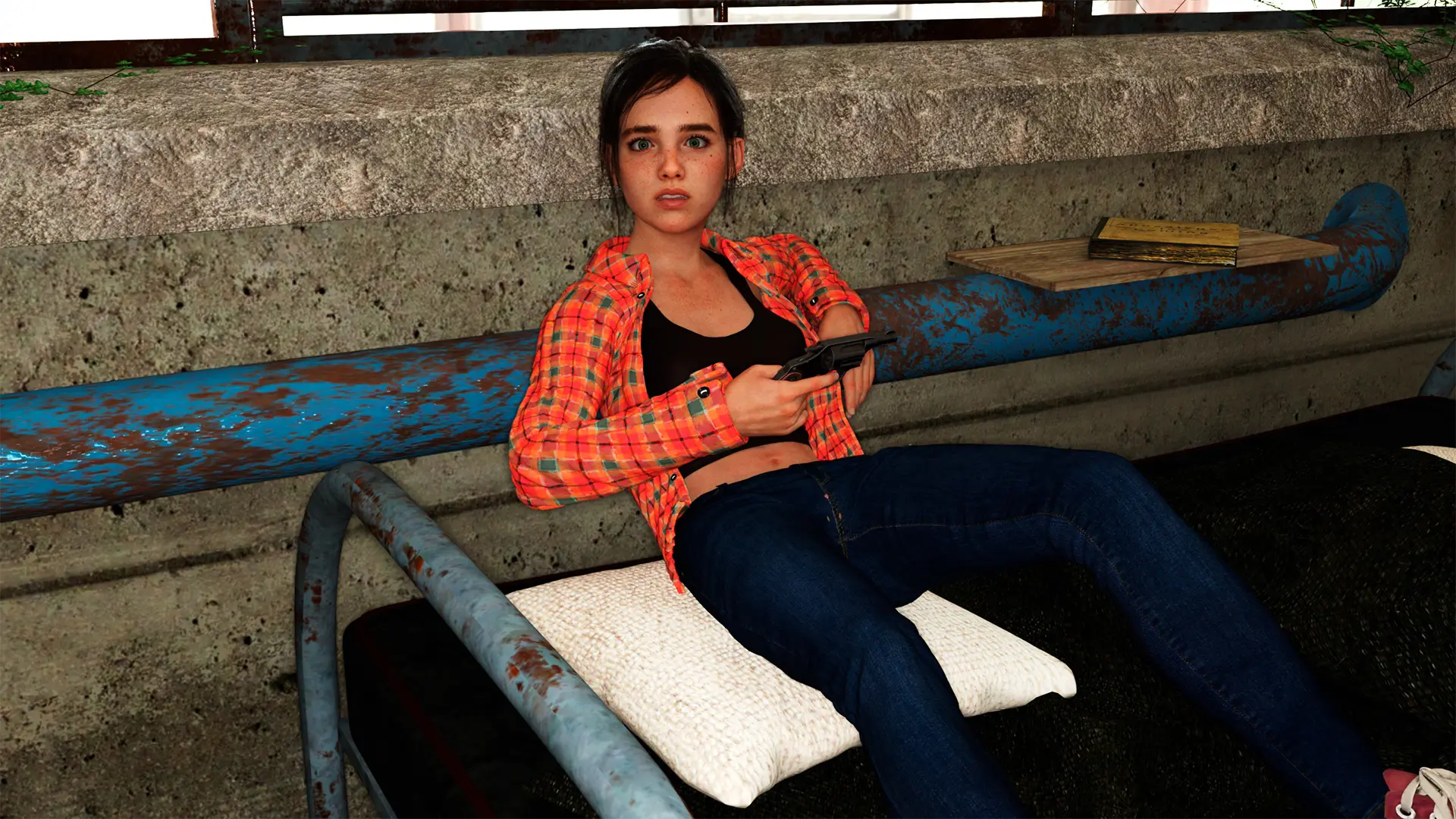 OSC The Lust of Us gameplay screenshot 5 (Ren'Py adult game) by Studio44 – free download
