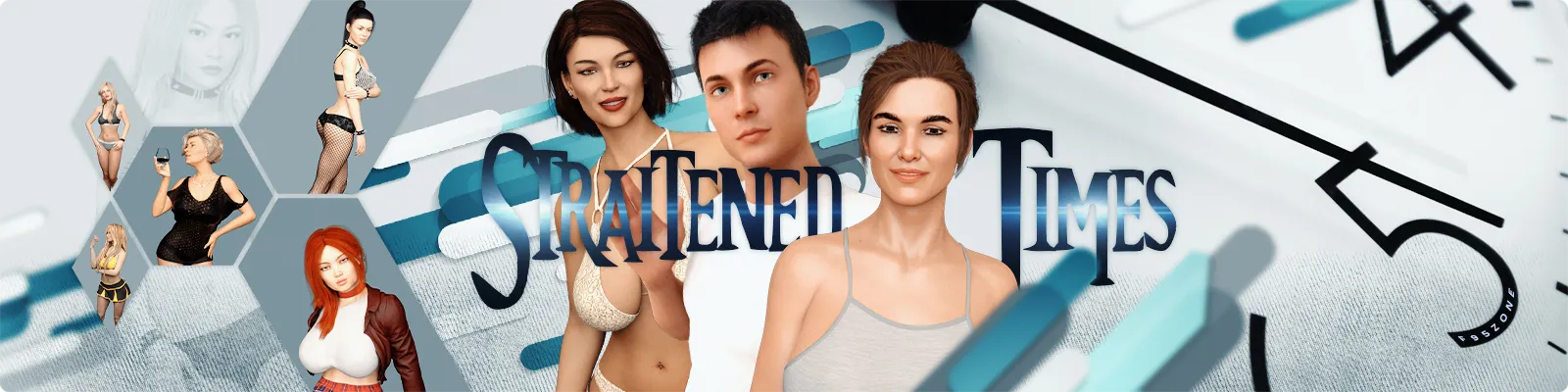 Straitened Times cover 0.70.1 – Ren'Py adult game by HRelease free download