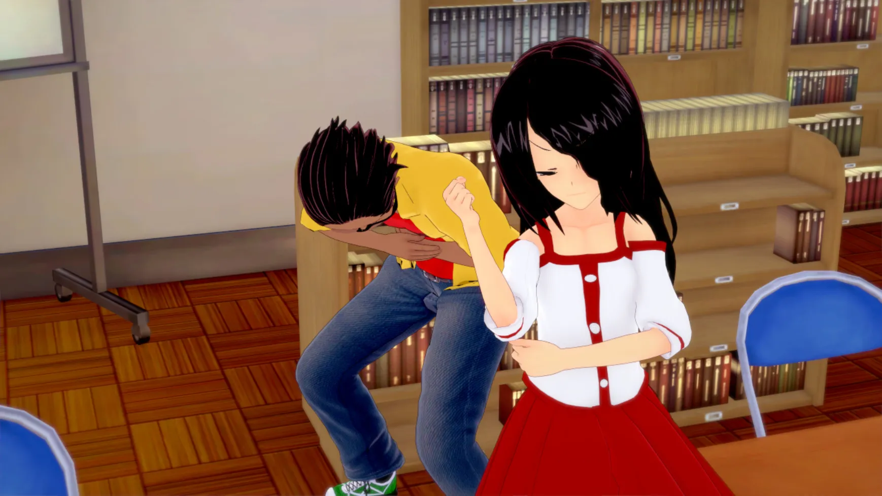 Phantom Protocol gameplay screenshot 1 (Ren'Py adult game) by CincinnatusGaming – free download