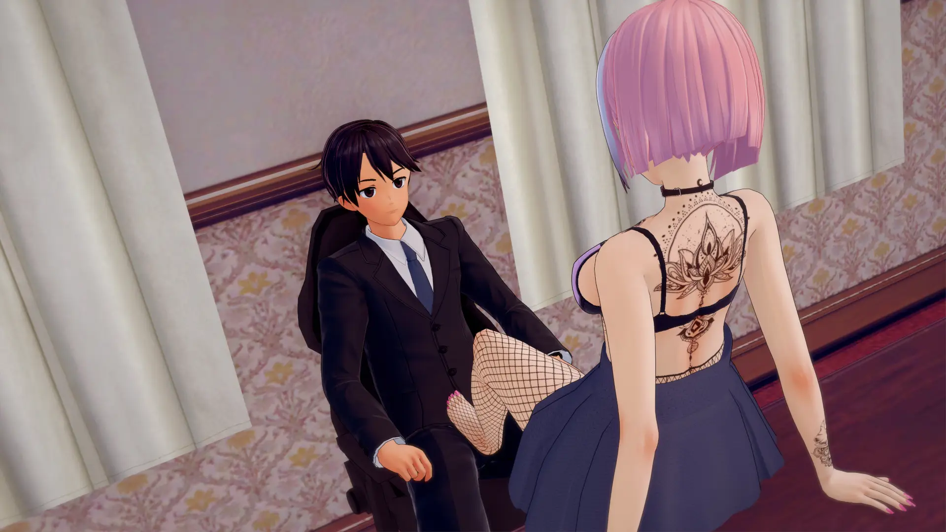 Academy: Live! gameplay screenshot 3 (Ren'Py adult game) by passhonQ – free download