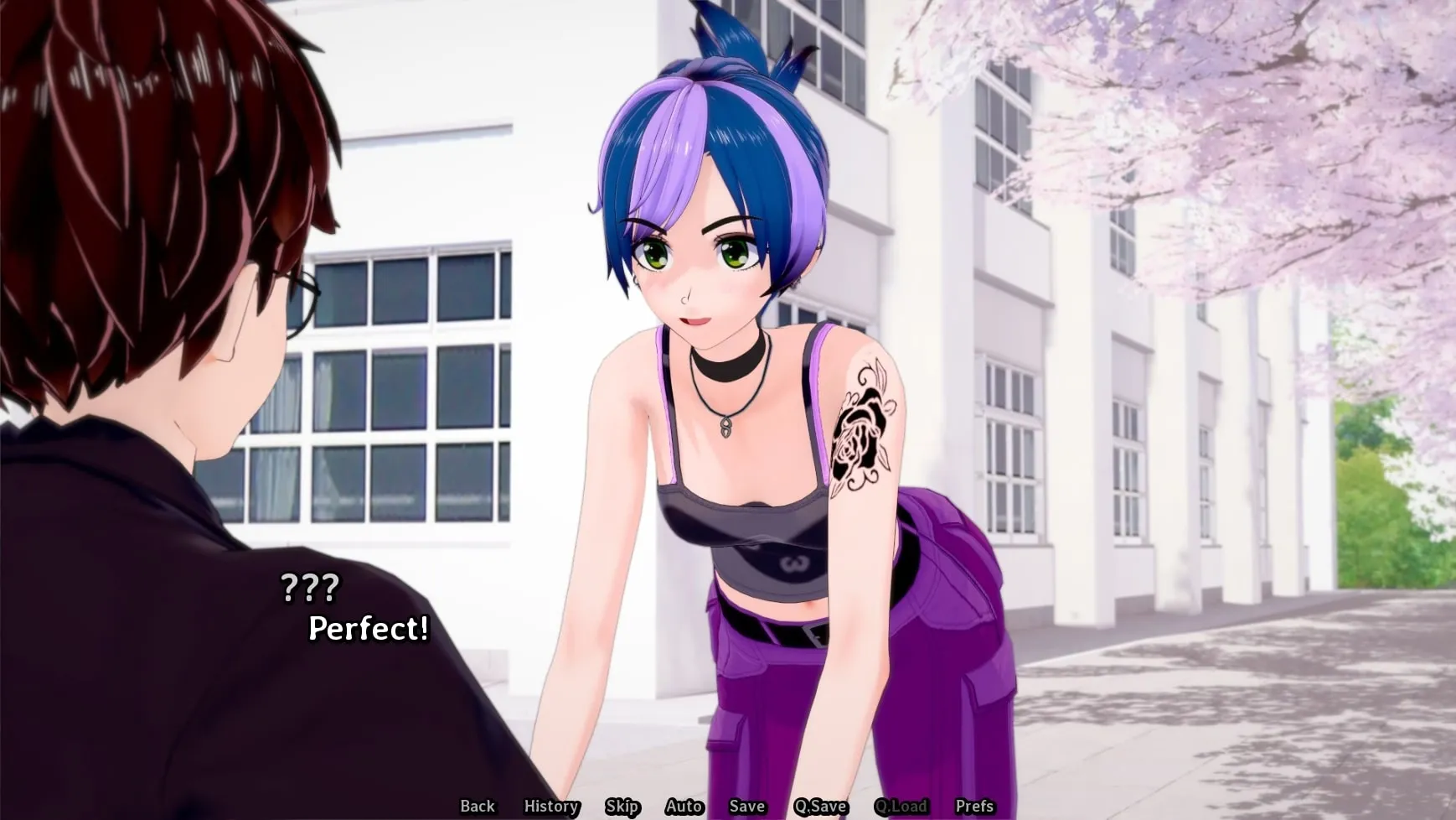 My Pervy Poltergeist gameplay screenshot 3 (Ren'Py adult game) by Poopcicle – free download
