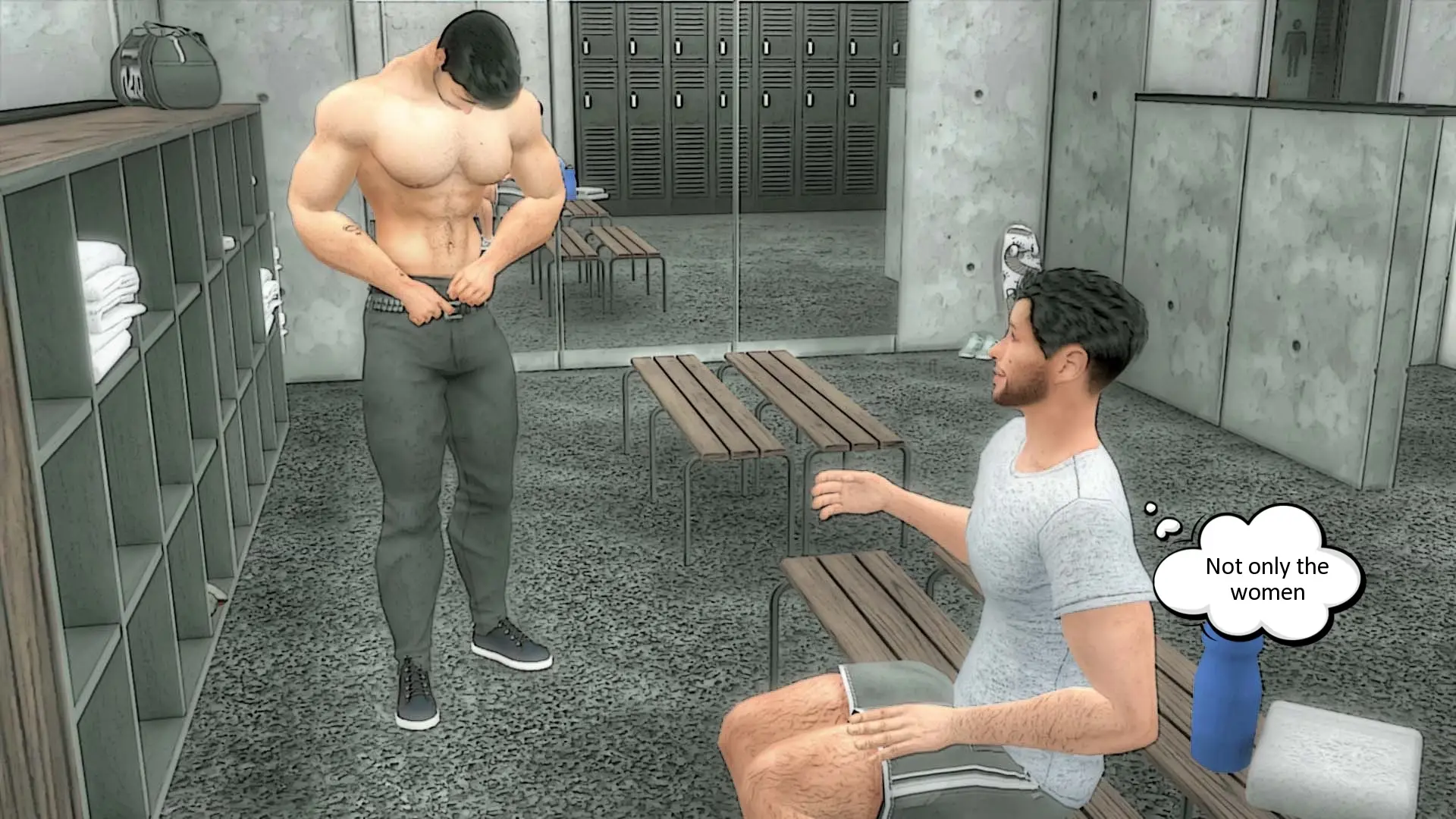 Male’s Hunter Daily Adventure gameplay screenshot 12 (Ren'Py adult game) by guri11mau – free download