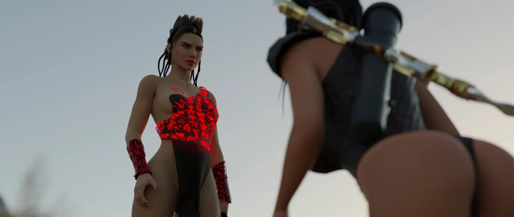 Athena’s Revenge gameplay screenshot 3 (Ren'Py adult game) by deepglugs – free download