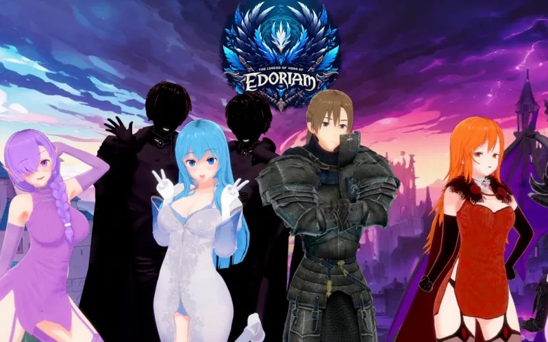 The Legend of the Hero of Edoriam cover 0.3.7.5 – RPGM adult game by Pyrthenix free download