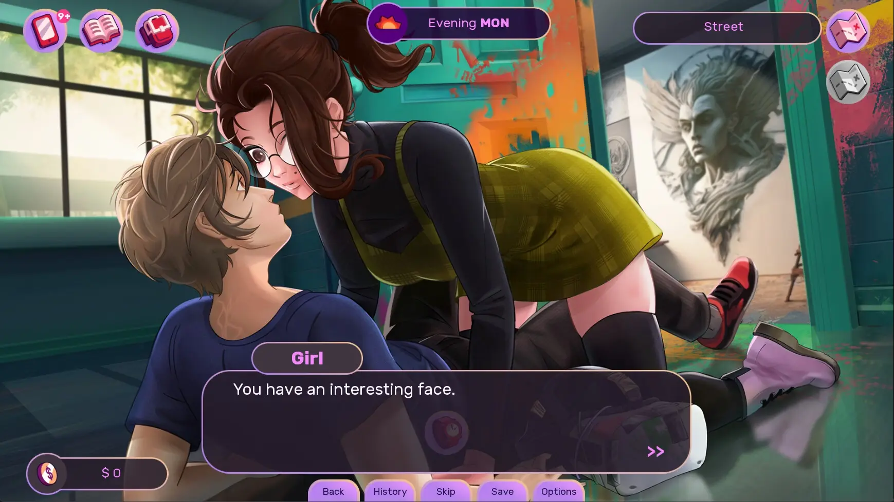 Loverse gameplay screenshot 9 (Ren'Py adult game) by Immoral Studios – free download