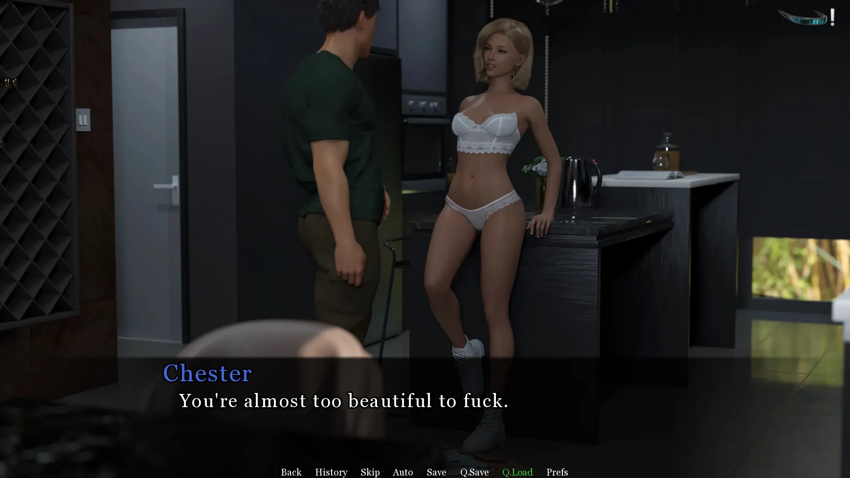 Over the Moon gameplay screenshot 5 (Ren'Py adult game) by Lockheart – free download