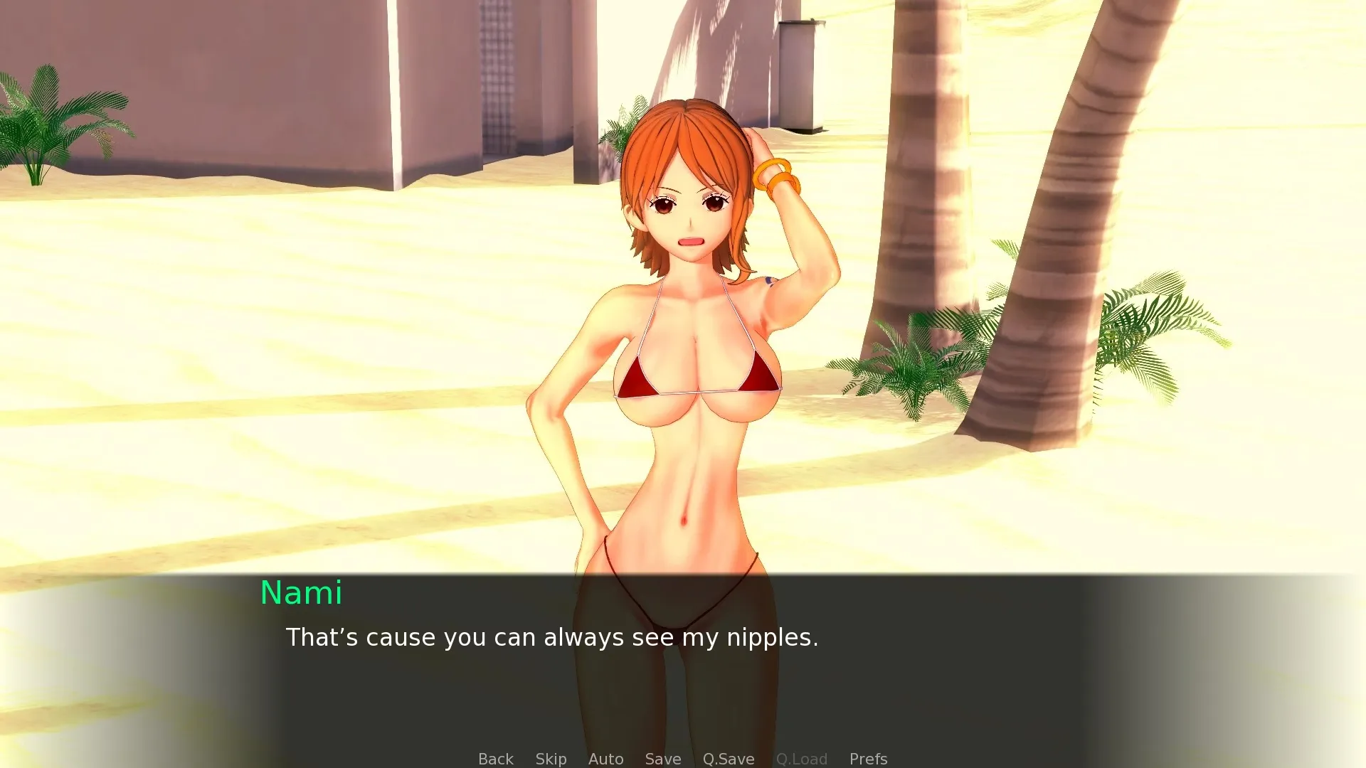 Animeverse Island gameplay screenshot 3 (Ren'Py adult game) by Pink Gum – free download