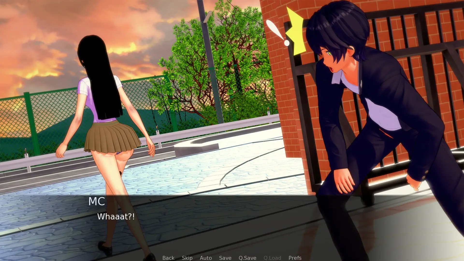 Animeverse Island gameplay screenshot 2 (Ren'Py adult game) by Pink Gum – free download