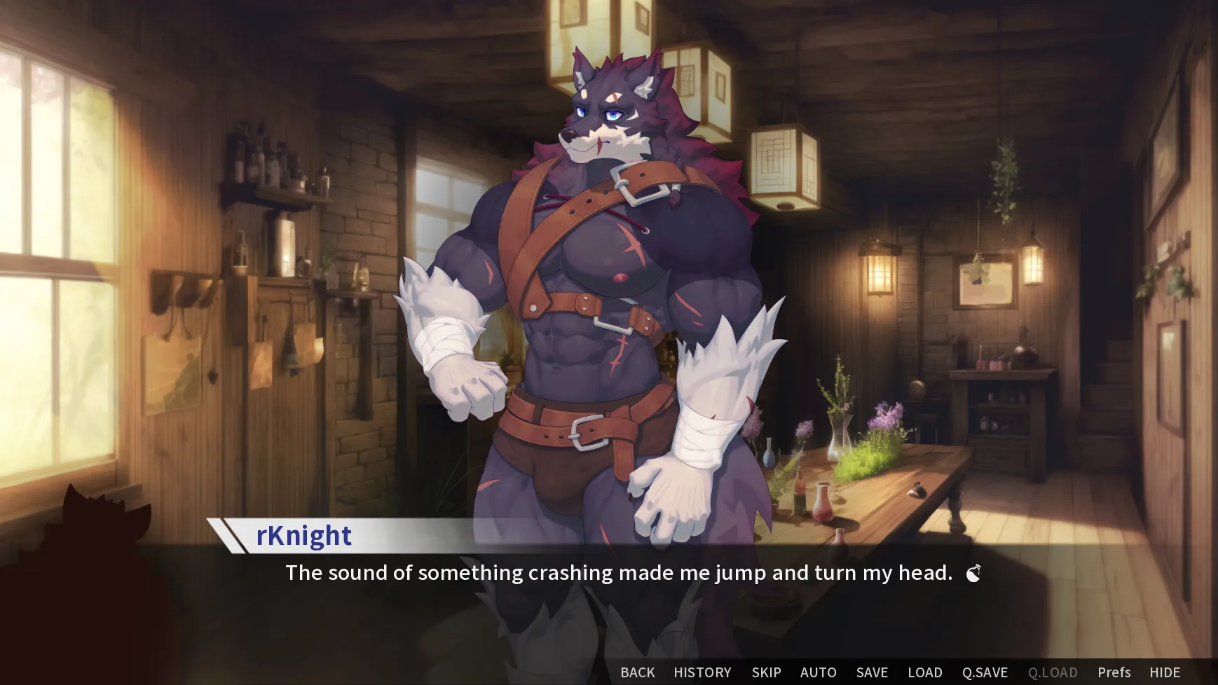 Arcane Shop gameplay screenshot 1 (Ren'Py adult game) by Ronci14 – free download
