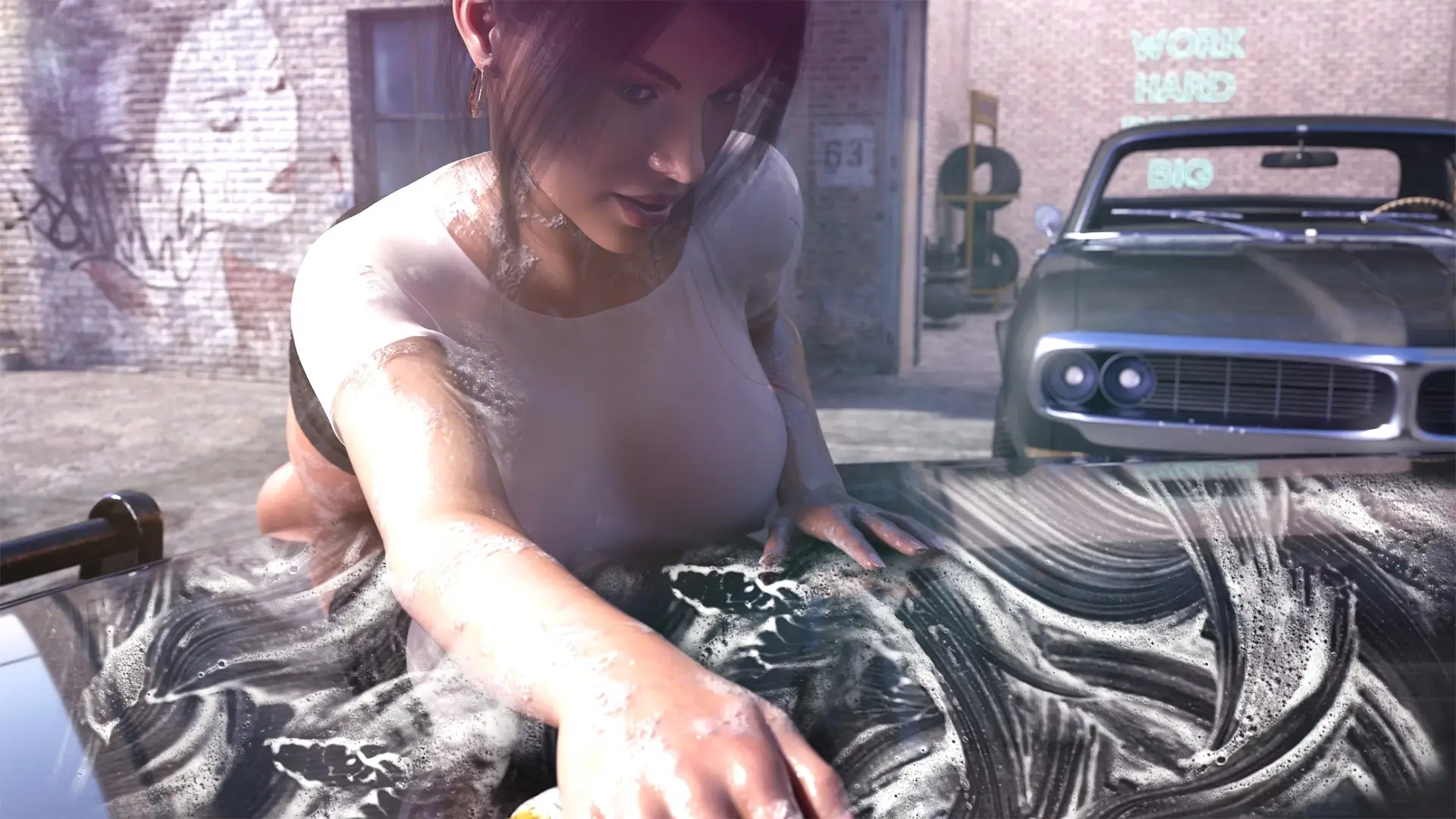 Victoria in Big City gameplay screenshot 12 (Ren'Py adult game) by Groovers Games – free download