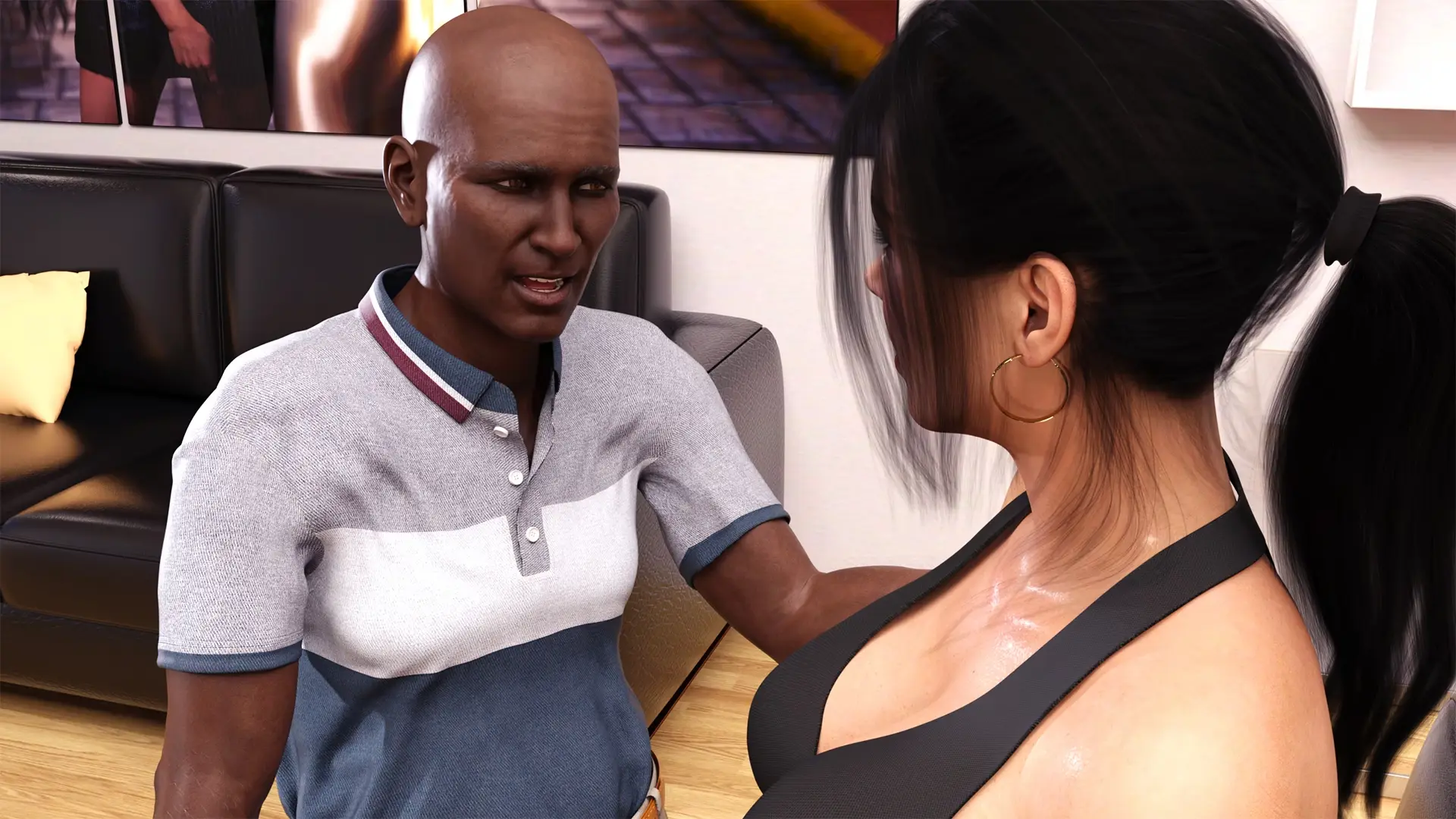Victoria in Big City gameplay screenshot 13 (Ren'Py adult game) by Groovers Games – free download