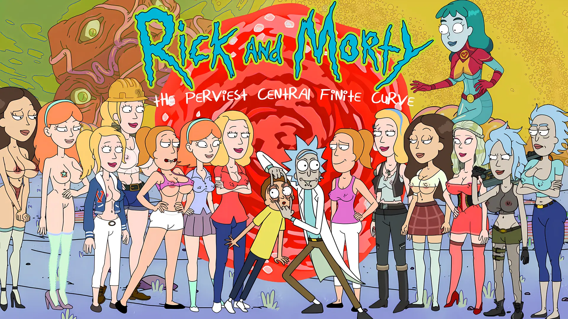 Rick and Morty – The Perviest Central Finite Curve cover 3.9 – Ren'Py adult game by Ormuz_dev free download