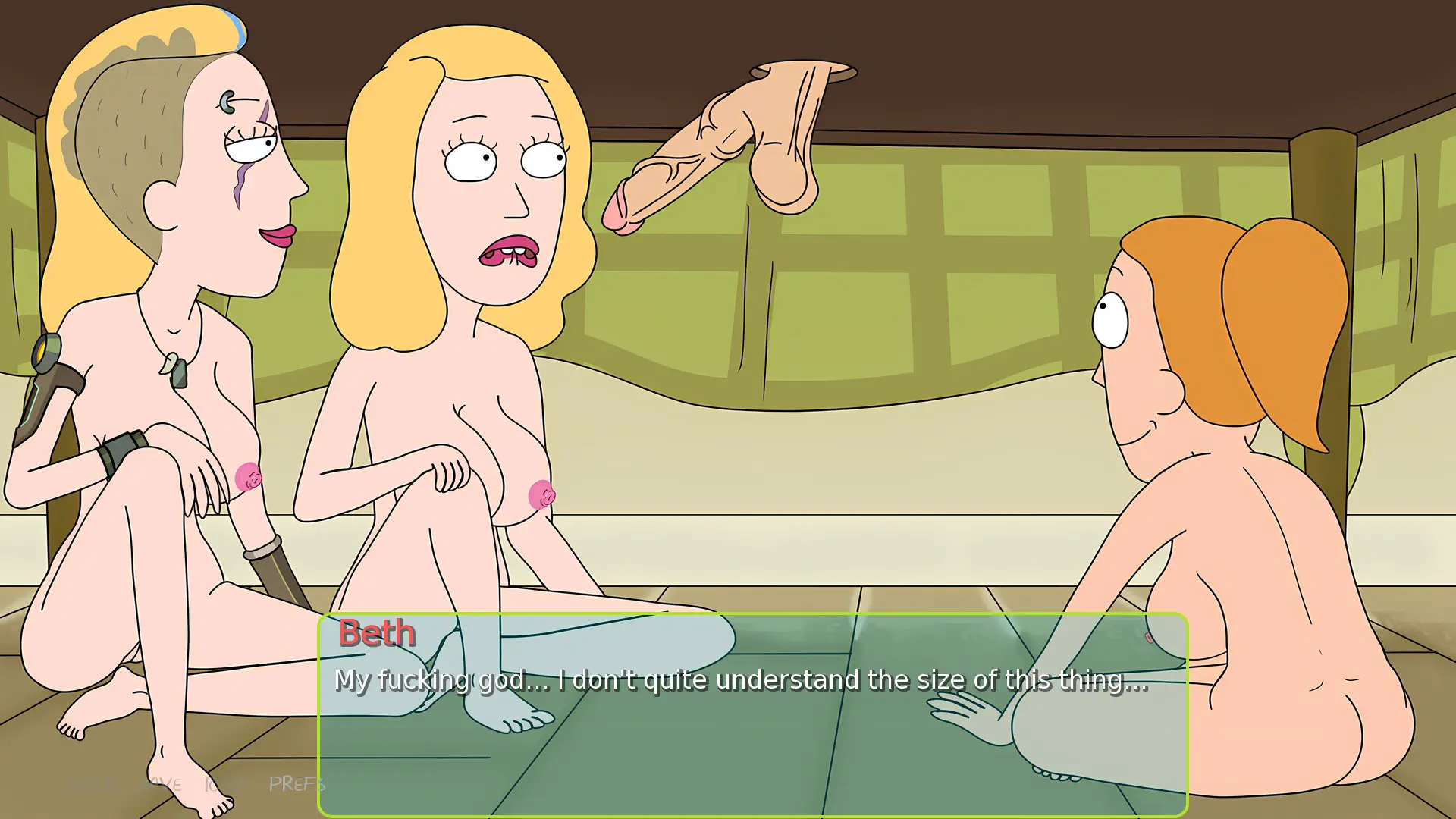 Rick and Morty – The Perviest Central Finite Curve gameplay screenshot 11 (Ren'Py adult game) by Ormuz_dev – free download